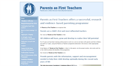 Desktop Screenshot of parentsasfirstteachers.org.uk